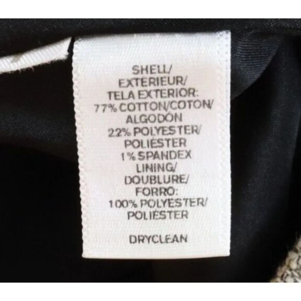 Ann Taylor LOFT A-Line Skirt Womens 00P‎ Gray Heathered Cotton Lined Zip Closure